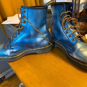 Electric Blue Doc Martens